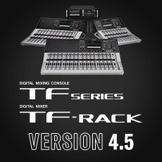 雷火电竞TF系列迎来V4.5版本，新增Audix麦克风预设与更灵活的 USB 输出规格！